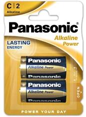 Panasonic LR14APB/2BP 1, 5V C/baby tartós alkáli elem 2 db/csomag (LR14APB-2BP) - officedepot