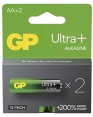 GP Batteries GP Ultra Plus alkáli elem AA 2db (B03212) - officedepot