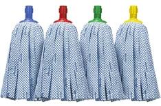 Vileda Supermop Monoclick kék antibakteriális mop fej (2059230)