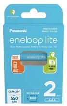 Panasonic Panasonic Eneloop BK-4LCCE/2BE AAA 550mAh mikro ceruza akku 2db/csomag (BK4LCCE-2BE-N) - officedepot