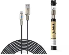 DEVIA ST366215 1m USB - Type-C adat- és töltőkábel (ST366215) - officedepot