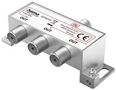 Hama 00205350 FIC 3-AS SAT elosztó (00205350) - officedepot