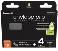 Panasonic Panasonic Eneloop BK-4HCDEC4BE AAA 930mAh mikro ceruza akku 4db/csomag (BK4HCDEC4BE) - officedepot