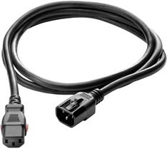 HP HPE Q0P68A C13 - C14 WW 250V 10Amp 1.4m Black Locking Power Cord (Q0P68A)