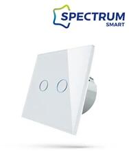 spectrumLED Smart 2 zónás/IP20 WiFi fehér kapcsoló (WOJ05416) - officedepot