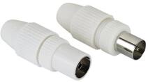 Hama 00205212 FIC szerelhető koax dugó és koax alj (00205212)