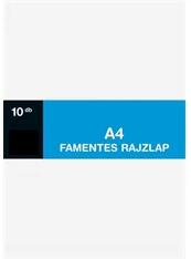 A4 120g famentes 10db rajzlap (P0018-2011) - officedepot