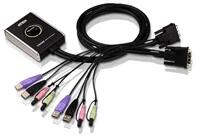 ATEN CS682 2port USB DVI Audio KVM switch (CS682) - officedepot