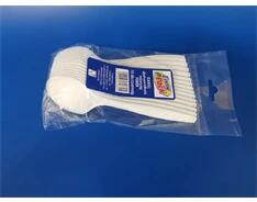  15330 15db/cs fehér újrahasználható PS műanyag kanál (15330) - officedepot