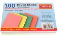  Caesar sima 100db/csomag pasztell indexkártya (1112100-53) - officedepot