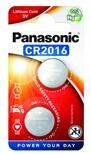 Panasonic CR2016 3V lítium gombelem 2db/csomag (CR2016L-2BP-PAN) - officedepot