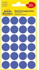 AVERY 3596 18mm visszaszedhető 96db-os indigókék jelölőpont (3596) - officedepot