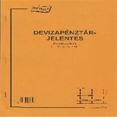 C. 318-123/V A4 25x2lapos álló "Deviza pénztárjelentés" nyomtatvány (C.318-123/V) - officedepot