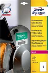 AVERY L7917-10 210x297mm ultra ellenálló 10db-os etikett (L7917-10) - officedepot