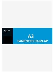  A3 120g famentes 10db/csomag rajzlap (P0018-2004)