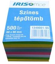 IRISOFFICE 6x8x5cm több színű tépőtömb (1349001-99) - officedepot