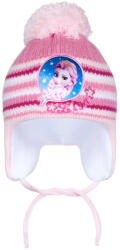 NEW BABY Téli gyermek sapka New Baby Lisa világos rózsaszín - pindurka