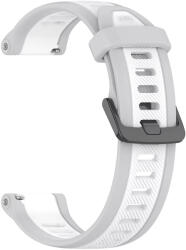 Ricardo curea de silicon 22mm (Garmin Venu 3, Forerunner 265, Vívoactive 4, etc. ), gri, eliberare rapidă