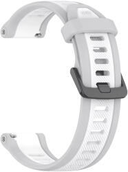 Garmin Curea din silicon Ricardo 20mm (Garmin Venu, Venu Sq, Venu Sq 2, Venu 2 plus, etc. ), gri, eliberare rapidă