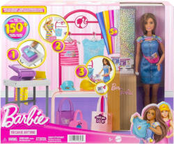 Mattel Barbie Set Barbie Magazinul De Imprimat (MTHKT78) - roua Papusa Barbie