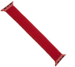 FIXED kötött nylon szíj Apple Watch 42/44mm, XL méret, piros (FIXENST-434-XL-RD) - pcland