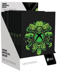 Paladone XBOX Light Up A5 200 oldalas füzet (GIFPAL611) - haztartasibolt