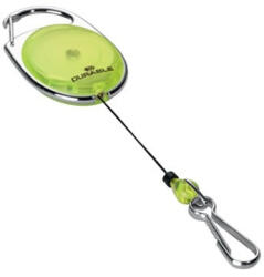 DURABLE Style jojós karabineres 1db sárga névkitűző tartó (832704) - haztartasibolt