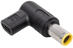Akyga AK-ND-C12 USB Type-C / 7, 9 x 5, 5 mm laptop adapter (AK-ND-C12) - haztartasibolt