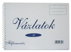 B4 famentes vázlatfüzet (P1115-0031) - haztartasibolt