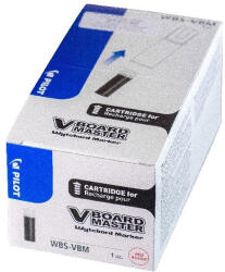Pilot BeGreen V-Board Master 12 db/csomag piros táblamarker betét (WBS-VBM-R-DOB) - haztartasibolt