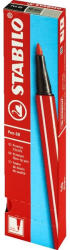 STABILO Pen 68 10db/csomag piros rostirón (68/48B10)