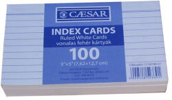 Caesar vonalas 100db/csomag indexkártya (1110100-51) - haztartasibolt
