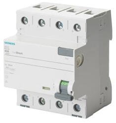 Siemens 5SV3442-6 ÁVK A 25/4 100MA 4 MODUL védőkapcsoló (5SV3442-6) - haztartasibolt