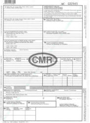 B. CMR A4 6lapos álló "Nemzetközi CMR fuvarlevél" nyomtatvány (B.CMR) - haztartasibolt