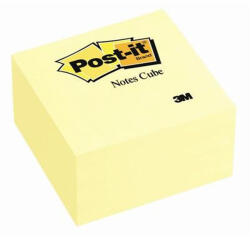 Post-it 76x76mm 450 lapos öntapadós sárga kockatömb (7100172238) - haztartasibolt