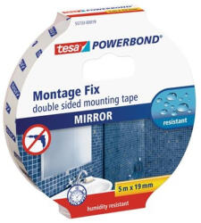 tesa 55733 5mx19 mm tükörragasztós montázsszalag (55733-00019-04) - haztartasibolt