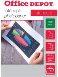 Office Depot Standard A4 180g matt 100db fotópapír (OD112258) - haztartasibolt