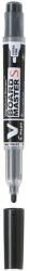 Pilot BeGreen V-Board Master S 10 db/csomag fekete táblamarker (WBMA-VS-EF-B-DOB)