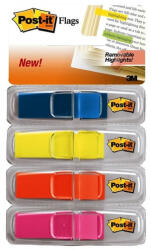 Post-it 683-4ABX 12×43mm 4×35db színes jelölőcímke (7100019101) - haztartasibolt