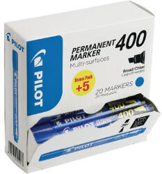 Pilot BT 400 20 db/csomag kék permanent marker (SCA-400-20L) - haztartasibolt