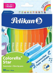 Pelikan Colorella Star C302 30 színű filctoll készlet (00822336) - haztartasibolt