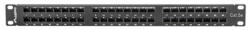 Lanberg PPU5-1048-B 19" 1U 48port Cat. 5e UTP árnyékolatlan fekete patch panel (PPU5-1048-B)
