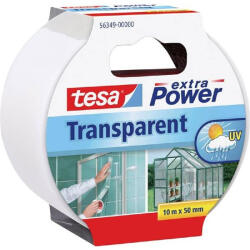 tesa 56349 Extra Power 10mx50 mm átlátszó szövetszalag (56349-00000-05) - haztartasibolt