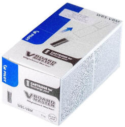 Pilot Begreen V-Board Master 12 db/csomag fekete táblamarker betét (WBS-VBM-B-DOB) - haztartasibolt