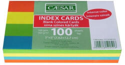  Caesar sima 100db/csomag intenzív színes indexkártya (1113100-53) - haztartasibolt