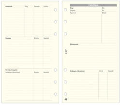 KALENDART Saturnus L367 tárgyalástervező gyűrűs naptár kiegészítő (25SL367-CHA) - haztartasibolt