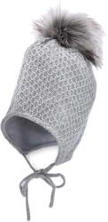 Sterntaler Плетена зимна шапка Sterntaler - 51 cm, 18-24 м, сива (4702241-542) - ozone