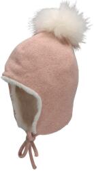 Sterntaler Детска зимна шапка с помпон Sterntaler - За момичета, 47 cm, 9-12 м, розова (4412232-749) - ozone