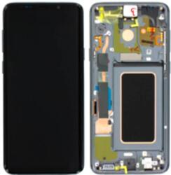 Samsung GH97-21692E Gyári Samsung Galaxy S9 Plus G965F szürke LCD kijelző érintővel kerettel előlap (GH97-21692E)