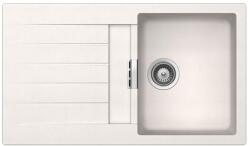 SCHOCK 103060 - SCHOCK HKT Kolumba D-100 /Signus D-100 1m 1cs 853x493mm Cristadur® gránit mosogató fehér (103060)